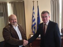 Встреча с заместителем министра иностранных дел Греции